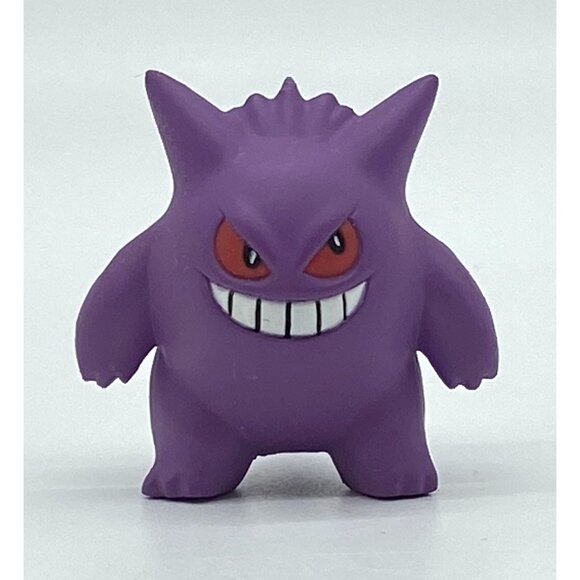 Tomy Nintendo Pokemon 2” Mini Figure Gengar Purple PVC - Picture 1 of 4